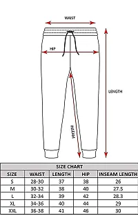 Stylish White Cotton Blend Solid Dry Fit Track Pant For Men-thumb3