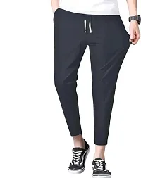 Classic Cotton Blend Solid Track Pants for Women, Pack of 2-thumb2