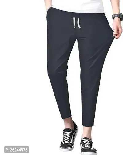 Classic Cotton Blend Solid Track Pants for Women, Pack of 2-thumb3