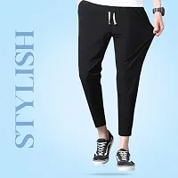 Classic Cotton Blend Solid Track Pants for Women, Pack of 2-thumb4