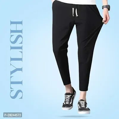 Classic Cotton Blend Solid Track Pants for Women, Pack of 2-thumb5