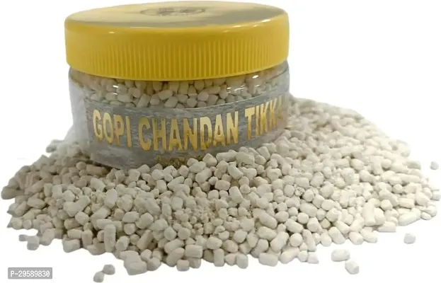 Pure Safed Danedar Chandan Tilak, White Sandalwood Chandan Tika (Weight - 30 Gram)-thumb0