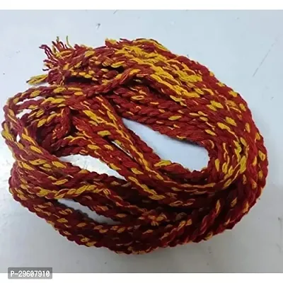 Kalava Akhand Jyot Batti Pure Cotton Kalava Wicks for Pooja Pack of 12 - Size : 12 Inch-thumb3