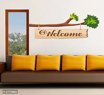 Designer Vinyl Welcome Wall Stickers-thumb0