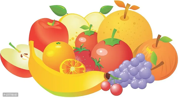 Designer Vinyl Fruits Wall Stickers