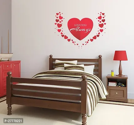 Designer Vinyl Love Heart Wall Stickers