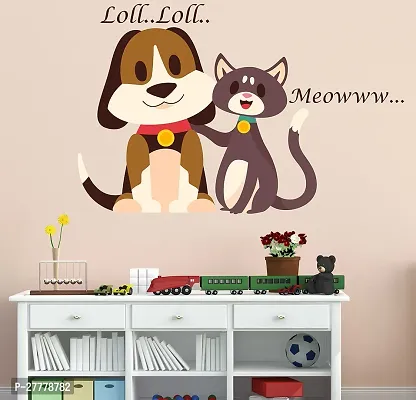 Designer Vinyl Dog Wall Stickers-thumb0