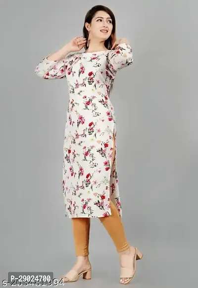 Classic Crepe Printed Kurta For Women