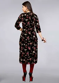 Classic Crepe Printed Kurta For Women-thumb2