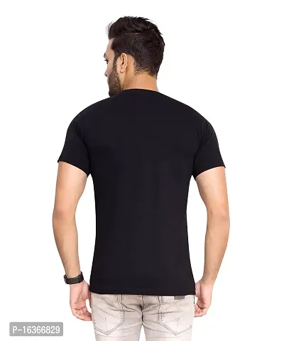 PEPP N HAGG Men's 100% Cotton Biowash Photo Print Round Neck Half Sleeve T-Shirts | Trendy | Stylish (Medium, Dont Quite)-thumb4