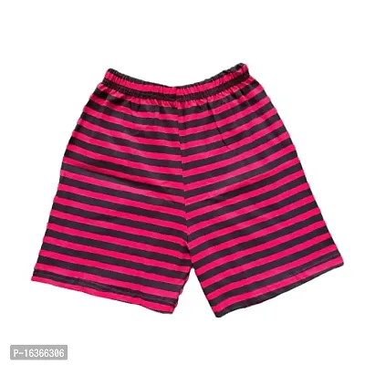 PEPP N HAGG 100% Cotton Biowash Boys All Over Striped Printed Set | Trendy | Stylish | Fashion| Good Quality (10-11 Years, RED)-thumb3