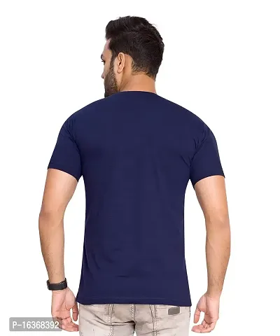 PEPP N HAGG Men's 100% Cotton Biowash Photo Print Round Neck Half Sleeve T-Shirts | Trendy | Stylish-thumb4
