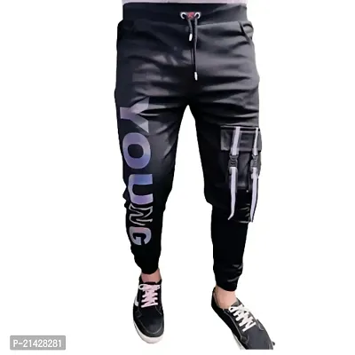 Wild Magic Trendy Men's Joggers Lounge Pants for Men Comfortable Running Gear Urban Streetwear Trousers
