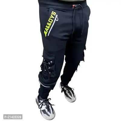 Wild Magic Track Pants Men's sports pants Sleek black design Athleisure fashion