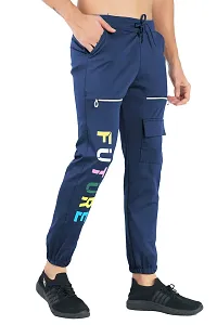 Stylish Cotton Blend Jogger Track Pant for Men-thumb1