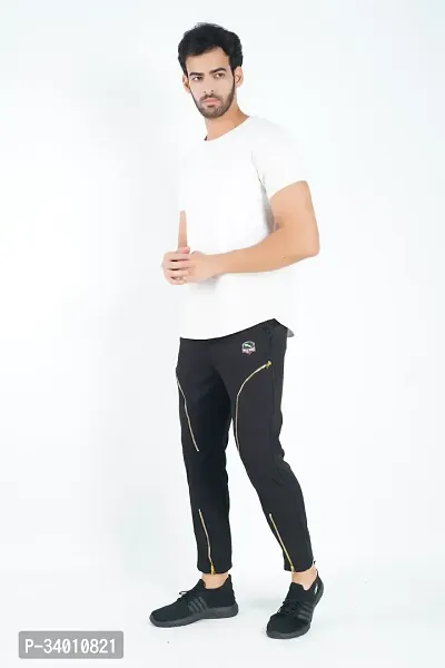 Trendy Comfortable Cotton Regular Track Pant for Men-thumb0