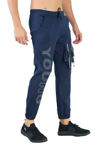 Trendy Comfortable Cotton Regular Track Pant for Men-thumb1