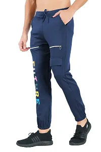 Trendy Comfortable Cotton Regular Track Pant for Men-thumb1