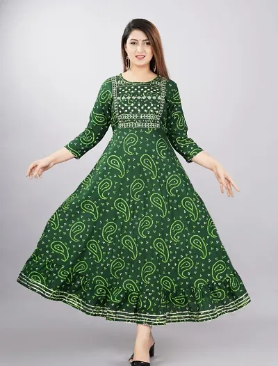 Stylish Rayon Kurta For Women