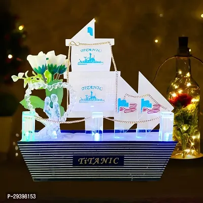 Titanic Ship Decorative Showpiece - Exquisite Replica for Nautical Enthusiasts-thumb0