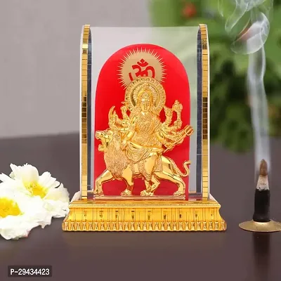 Maa Bhavani Mata Durga Vaishano Devi Sheronwali Acrylic Frame for Home-thumb0