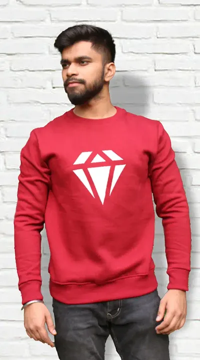 Elegant Fleece Sweatshirt For Men