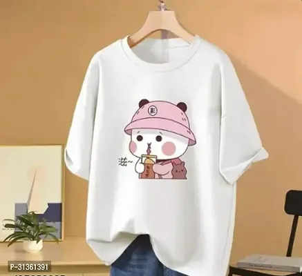 Stylish Cotton Printed Tshirt for Women