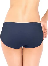 RM Women's Pure Cotton Solid Hipster Panties Underwear (Multicolor, M) (Pack of 10)-thumb2