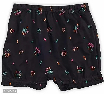 RM Women Hosiery Printed Bloomer Panties Underwear (Multicolor, XS) (Pack of 10) - Big XS Pack of 10-thumb3