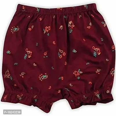 RM Women Hosiery Printed Bloomer Panties Underwear (Multicolor, XS) (Pack of 10) - Big XS Pack of 10-thumb2
