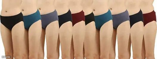 Buy Women Cotton Silk Hipster Multicolor Panties Combo -100% Cotton Pack of  3 Online In India At Discounted Prices