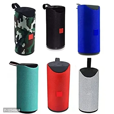 Portable Wireless Bluetooth Speaker with inbuilt boofer and Phone Stand Built-in mic, TF Card Slot, USB Port-thumb3