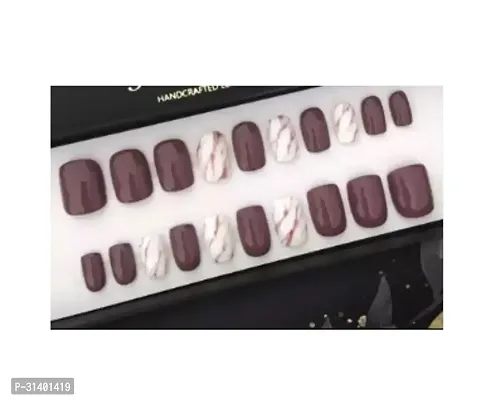 Nice Fake Nails With Glue Nail Extension Pack Of 12