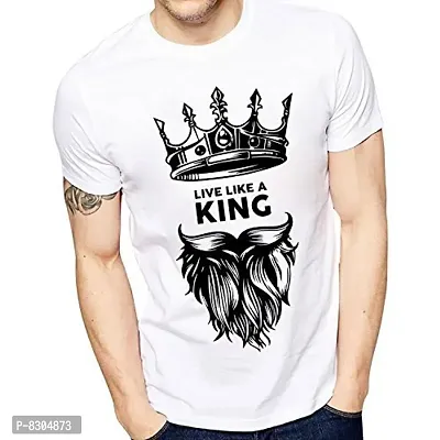 Classic Polyester Printed Tshirt for Men