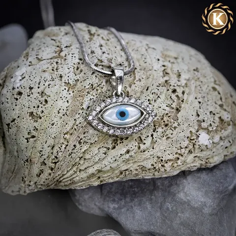 The 925 Silver Evil Eye Pendant