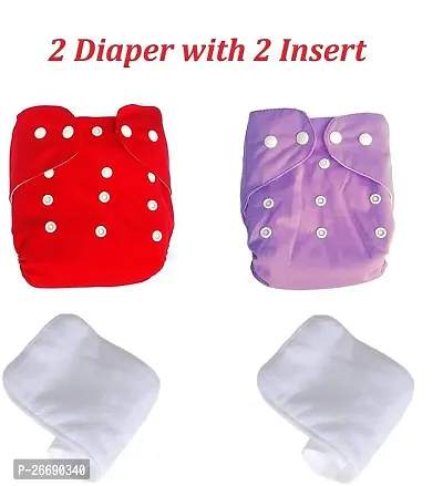 Reusable And Washable Diapers For Kids, Pack Of 2-thumb0