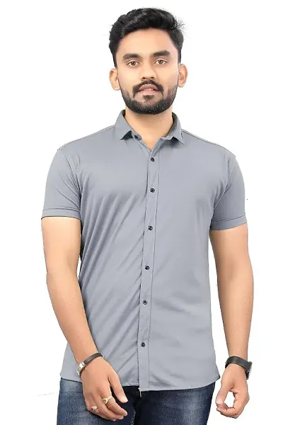 New Launched Lyocell Short Sleeves Casual Shirt 