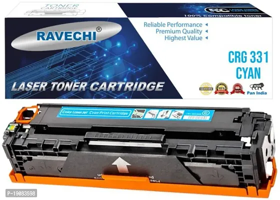 Ravechi 331 Laser Toner Cartridge CYAN use for LBP7100cn,LBP7110cw Cyan Ink Toner-thumb0