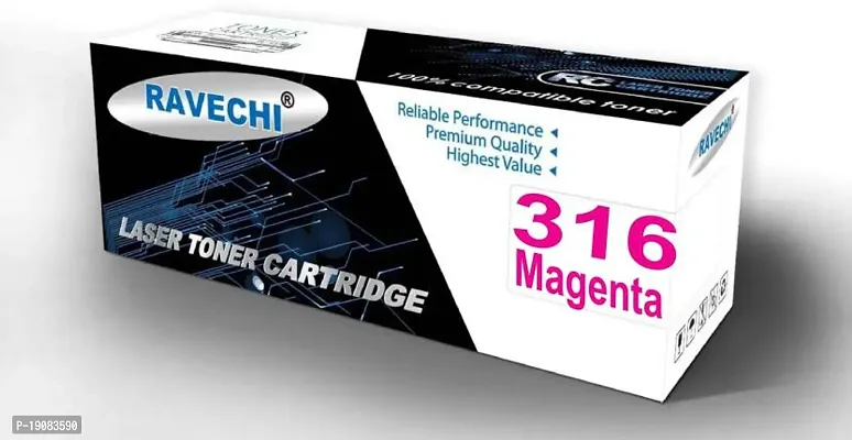 Ravechi CANON 316 MAGENTA Magenta Ink Toner-thumb0