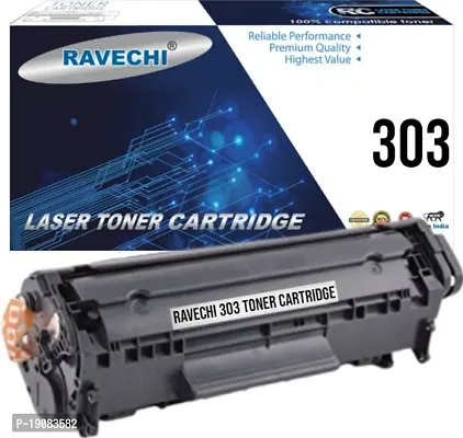 Ravechi Cartridge For Canon LASER LBP2900B / Canon 303 Toner Cartridge Black Ink Toner Black Ink Toner