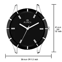 AUREX Analog Black Dial Women's Watch (AX-LR101-BKBK)-thumb2