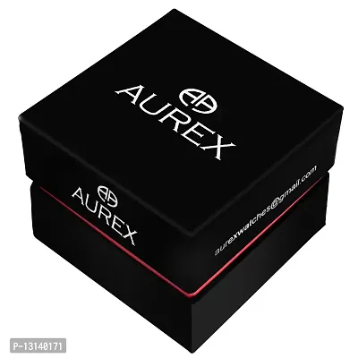 AUREX Awesome Analog Black Dial Men's and Boy's Watch (AX-GR136-BKC)-thumb5