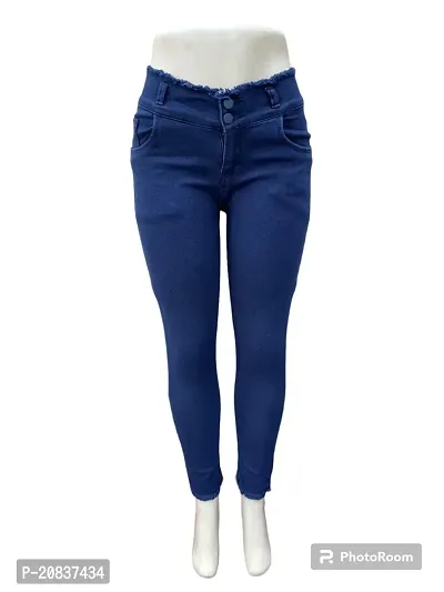 Stylish Netting Bujar Jeans For Women-thumb0
