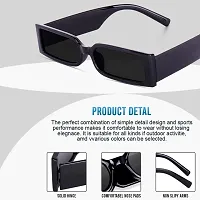 Classy Rectangle Sunglasses for Unisex-thumb2