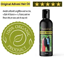Adivasi Ayurvedic Natural Hair Oil With Combo For Hair Growth And Hair Fall 60ML-thumb1