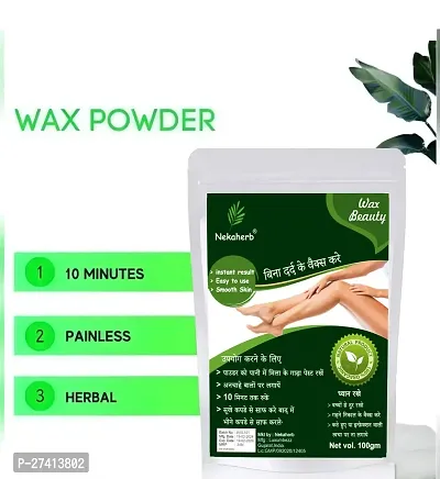 Facial Wax Powder for women, 5 min Painless Natural Face Hair Removal Waxing Powder, Easy to use at home 50gm (Pack Of 1