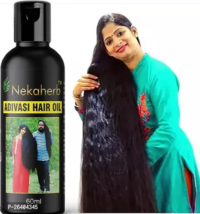 Adivasi Ayurvedic Natural Hair Oil With Combo For Hair Growth And Hair Fall 60ML
