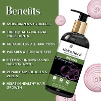 Nekaherb This is Shampoo condditionar and Hair Oil Combo Kit...Its helps for Hair regrowth and make smooth and strong Hair  (3 Items in the set)-thumb2