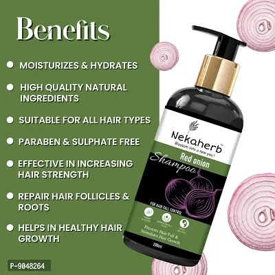 Nekaherb This is Shampoo condditionar and Hair Oil Combo Kit...Its helps for Hair regrowth and make smooth and strong Hair  (3 Items in the set)-thumb3