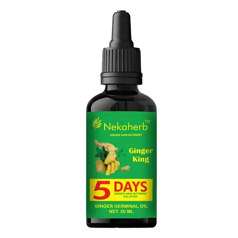 Nekaherb Ginger Germinal Ginger Hair Nutrient Solution Herbal Hair Oil